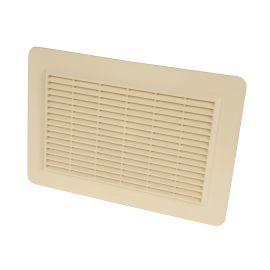 Grille de ventilation en applique rectangulaire pour façades type 200 cm² sable NICOLL 1GAPM2 photo du produit Principale M