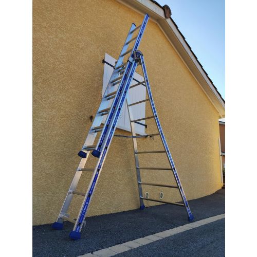 Échelle Platinium transformable 3 plans 5,17 m TUBESCA-COMABI 2443608 photo du produit Secondaire 23 L