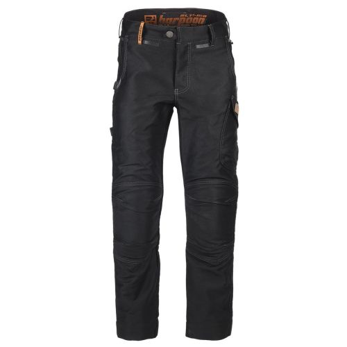 Pantalon de travail multipoches HARPOON ALTI en Moleskine noir T36 TSD BOSSEUR 11280-001 photo du produit