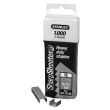 Agrafes 6 mm type G boîte de 5000 - STANLEY - 1-TRA704-5T pas cher