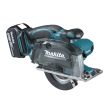 Scie circulaire à métaux 18V + 2 batteries BL1850 Li-Ion 5 Ah + Coffret MAKPAC 3 MAKITA DCS552RTJ photo du produit Secondaire 1 S