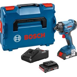 Boulonneuse 18 V GDX 18V-180 + 2 batteries ProCORE18V 4 Ah + chargeur GAL  18V-40 + L-BOXX BOSCH 06019G520Q - BOSCH - 06019G520Q