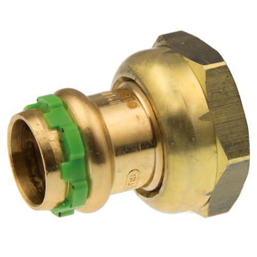 Raccord écrou sudopress en cuivre tournant à sertir taraudé 12XG1/2 AALBERTS IPS 6671269 photo du produit Principale L