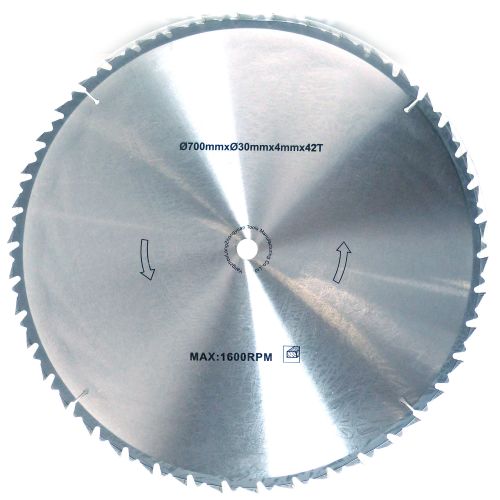 Lame de scie à bûches 40 dents 700 mm x 30 mm - FARTOOLS - 113887 photo du produit Principale L