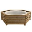 Décoration et protection de Spas gonflables 206 à 216cm - DECORSPA - 500003 pas cher