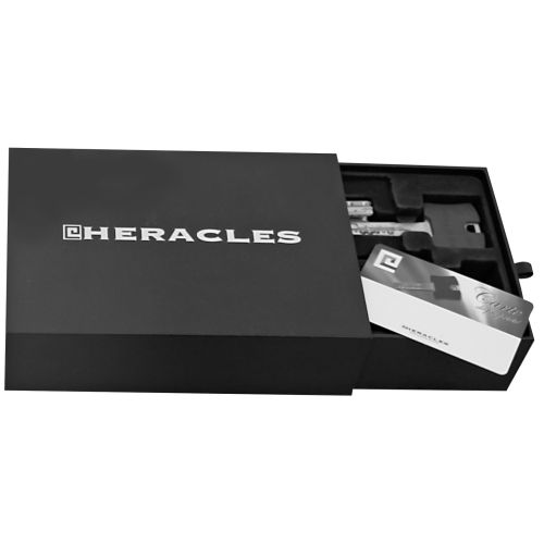 Jeu de cylindres HXRA type FI87 finition nickelé 4 clés - HERACLES - HXRA-FICH pas cher Secondaire 16 L