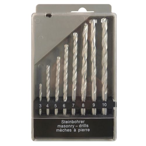 Coffret de 8 forets béton diamètre 3 - 10 mm ONE 115515 photo du produit Principale L