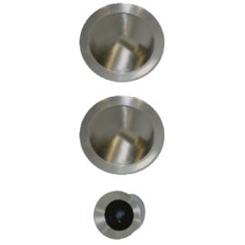 Kit pour porte coulissante inox bec de cane - NI013 pas cher Principale M