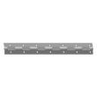 Charnière à piano longue 1980x25mm épaisseur 0,6mm axe diamètre nœud 1,8mm - MONIN - 472 630 pas cher