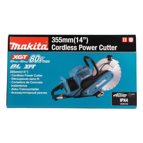 Découpeuse XGT 80 V D 355 mm (sans batterie ni chargeur) MAKITA CE001GZ photo du produit Secondaire 9 L