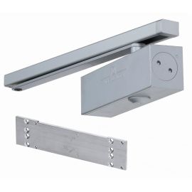 Ferme-porte HR340 force 3 - 4 blanc avec plaque de montage DIN Héraclès HR340410 photo du produit Principale M