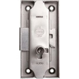 Serrure espagnolette 80x40mm axe 20mm longueur du canon 12mm droite finition fer - DEVISMES - 12383-002-D pas cher Principale M