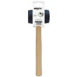 Maillet caoutchouc noir 275 mm D 60 mm MEJIX 180208 photo du produit Secondaire 2 S