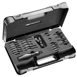 Tournevis assisté 4 V E-PROTWIST® Facom en coffret Mbox - 23 pièces - ATPA4V.J23PB pas cher Principale M