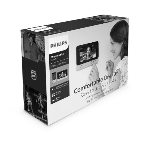 Visiophone WelcomeEye Comfort 2 fils double commande évolutif - PHILIPS - 531019 pas cher Secondaire 5 L