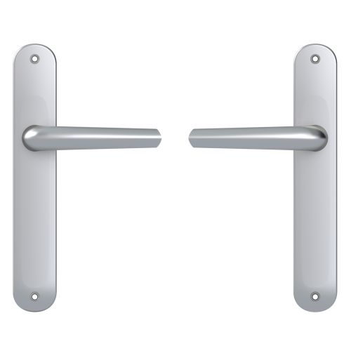 Ensemble sur plaque Studio bec de cane argent - VACHETTE - 1337/6318 pas cher