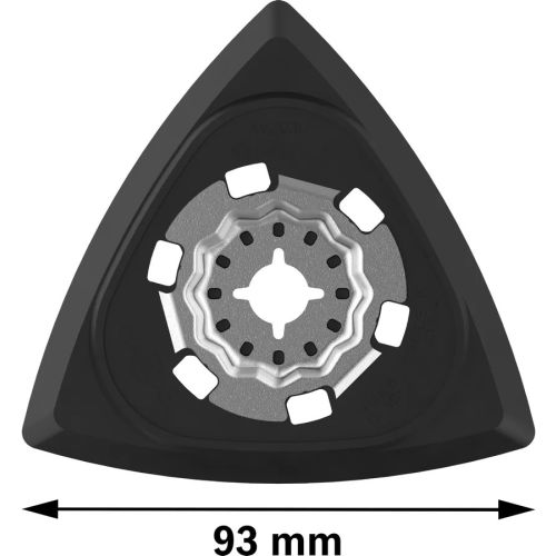 Plateau  de ponçage Pro AVZ93G Starlock pour ponçeuse Delta 93 mm BOSCH 2608669125 photo du produit Secondaire 1 L
