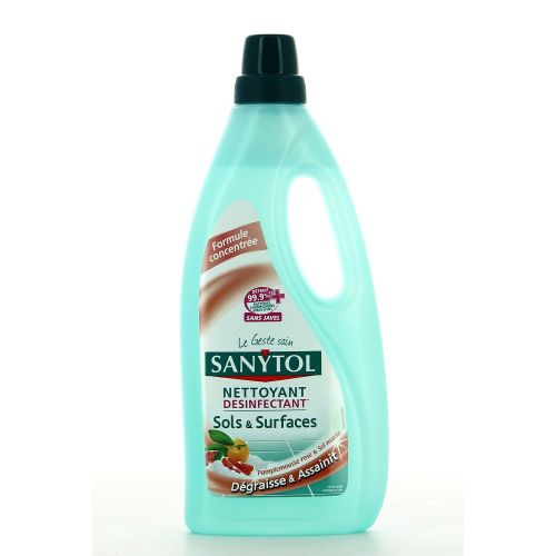 SANYTOL NETTOYANT DESINFECTANT SOL ET SURFACE 5L