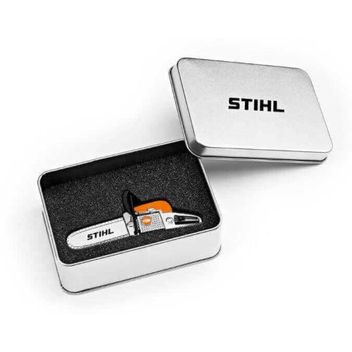 Clé USB tronçonneuse 8 GB argent - orange STIHL 0420-360-0008 photo du produit Principale L