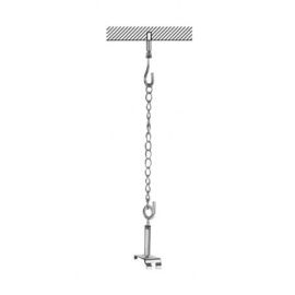 Kit de suspension LINE FLEX Miidex Lighting chaine pour linéaire 3 m - 749661 photo du produit Principale M