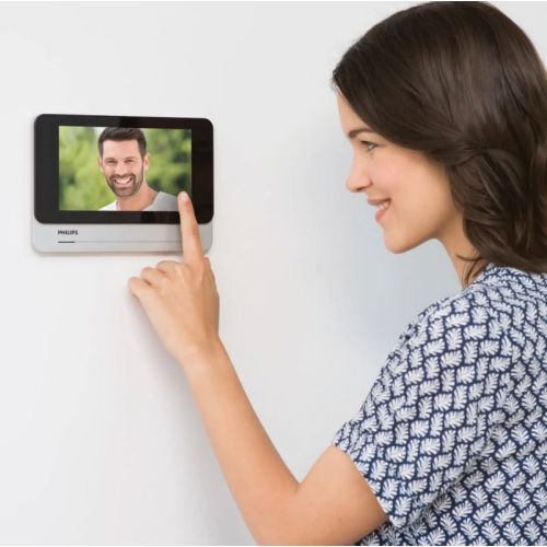 Visiophone tactile 7'' sans fil et connect&eacute; WelcomeEye Wireless PHILIPS 531039 photo du produit Secondaire 4 L