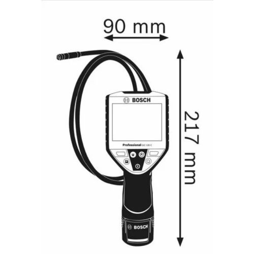 Caméra d’inspection 12V GIC 120 C Professional - BOSCH - 0601241201 pas cher Secondaire 5 L