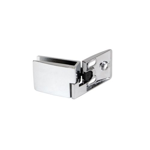 Paire de charnières pour porte en verre chromées épaisseur 4 à 5 mm BLUM 1205011 X 2 photo du produit Principale L