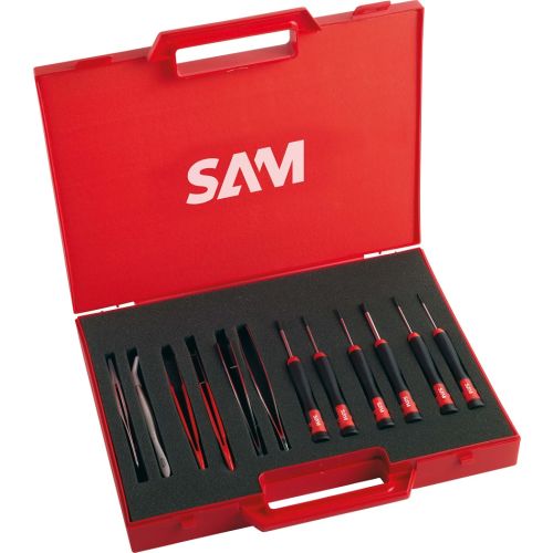 Composition de 12 outils électroniques SAM OUTILLAGE 176-J12 photo du produit Principale L