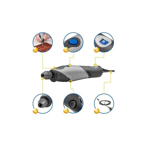 Outil mutli-usage 9 W Stylo+ avec 15 accessoires DREMEL F0132050JM photo du produit Secondaire 1 L