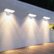 Applique murale LED MUSCADET 12 W 230 V 3000 K IP65 blanc MIIDEX LIGHTING 7046 photo du produit Secondaire 4 S