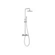 Colonne de douche chromé avec barre téléscopique DRAKO - RAMON SOLER 335403S+DRM250 - 33D303720 pas cher