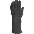 Gants anti-chaleur cousu Kelvar® rouge T10 - DELTAPLUS - CA615K10 pas cher