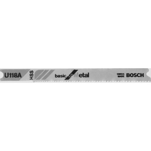 Lame de scie sauteuse U 118 A - BOSCH - 2608631511 pas cher