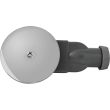 Bonde de douche slim pour receveurs extra-plats D 90 mm avec membrane et dôme en ABS gris WIRQUIN 30719686 photo du produit Secondaire 4 S