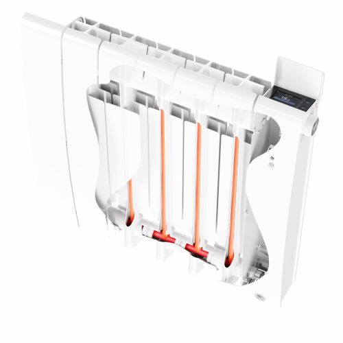 Radiateur chaleur douce BILBAO 4 750 W horizontal blanc brillant THERMOR 493822 photo du produit Secondaire 4 L