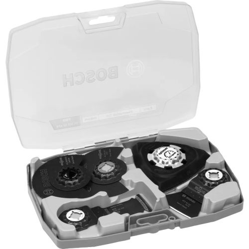 Coffret de 8 accessoires Starlock spécial rénovation pour outils oscillants multi-fonctions - BOSCH - 2608669099 pas cher