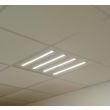 Plafonnier LED FILANTE blanc PMMA 595 x 595 mm 30 W 4000 K MIIDEX LIGHTING 77706 photo du produit Secondaire 6 S