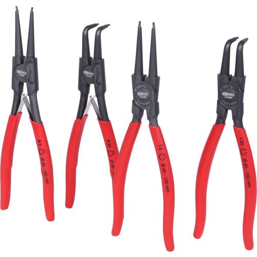 Jeu de 4 pinces à circlips de 40 à 100 mm KS TOOLS 119.2060 photo du produit