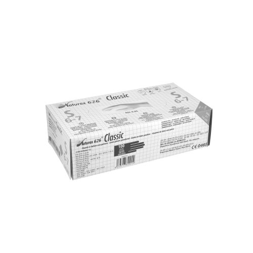 Boîte de 100 gants en latex poudrés blanc TL (8/9) - NOTRE SELECTION - 88825200 TL pas cher Secondaire 2 L