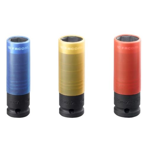 Coffret de douilles &agrave; choc renforc&eacute;e 1/2'' FACOM NSI.3L photo du produit Principale L