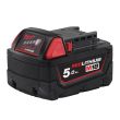 Pack de 5 outils 18 V M18 BPP5A-503A + 3 batteries 5 Ah + chargeur + sac de transport MILWAUKEE 4933472243 photo du produit Secondaire 6 S