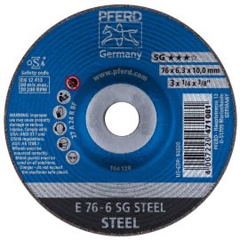 Disque meuler E76-6 A24 R SG/10.0 pas cher Principale M
