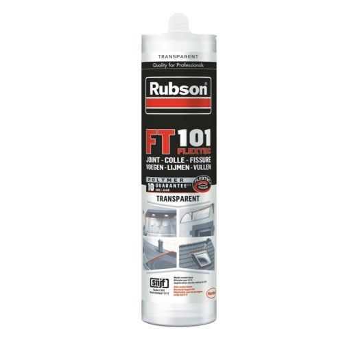 Mastic FT 101 joint fissure multi usage translucide 280 ml RUBSON 1698339 photo du produit Secondaire 1 L