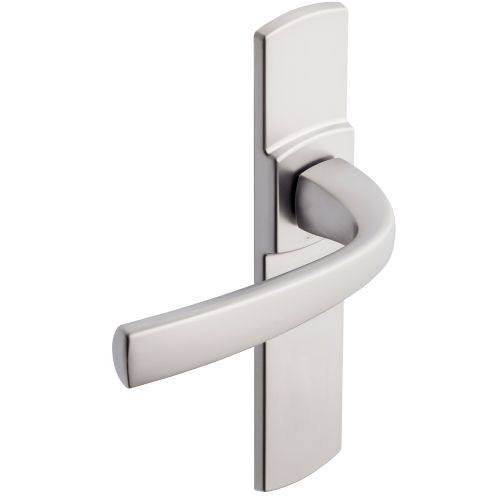 Ensemble sur plaque MUZE entraxe 165 mm bec de cane chromé velours VACHETTE 086511 photo du produit Principale L