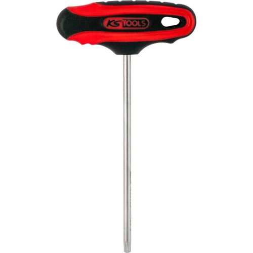 Clé mâle CHROMEPLUS torx poignée en T court T20 KS TOOLS 158.8022 photo du produit