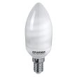 Lampe fluo-compacte MINI-LYNX FLAMME Sylvania 827 E14 7 W - 0035303 photo du produit