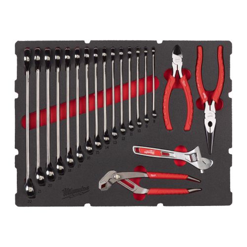 Module mousse PACKOUT avec clés/pinces 19 pièces - MILWAUKEE TOOL - 4932493339 pas cher Principale L