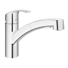 Mitigeur évier EUROSMART Grohe bec bas monocommande - 30355000 pas cher Principale M