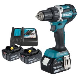 Perceuse visseuse 18V Li-Ion LXT Makita DDF484RF3J + 3 batteries 3 Ah + chargeur photo du produit Principale M