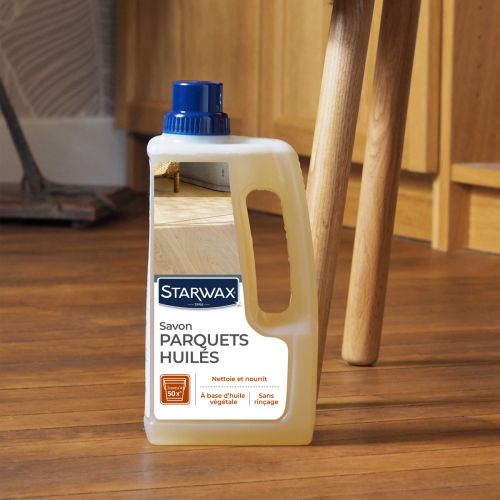 Savon d'entretien 1 l pour parquets huil&eacute;s STARWAX 999 photo du produit Secondaire 3 L